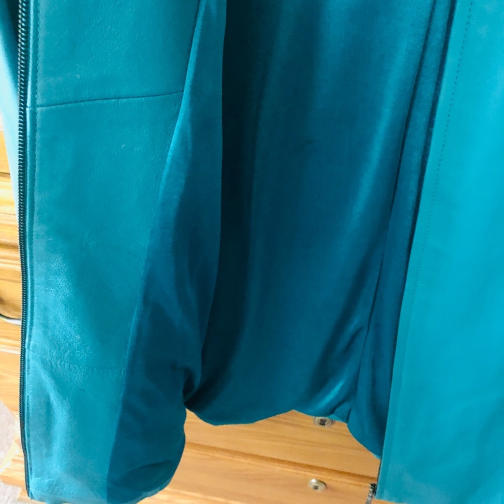 Dialogue Classic Leather Jacket - image 4